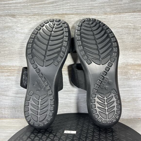 Crocs Women’s Capri Dual Strap Slide Sandals Size 11 - Picture 8 of 8